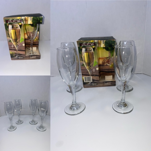 Libbey Classique Pliables 16 Pièces En Verre Ensemble